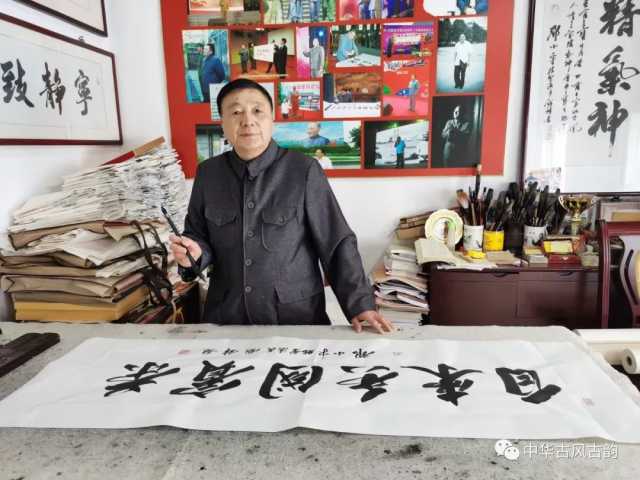 中国书法协会副主席著名军旅书法家——钱锋